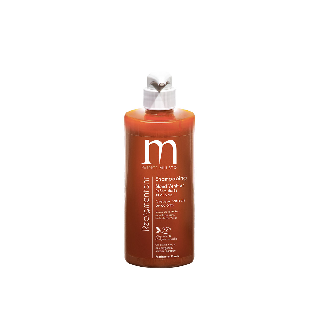 Mulato Repigmentierendes Shampoo – Venezianisches Blond, 500 Ml, Für Intensiven Glanz & Reflexe