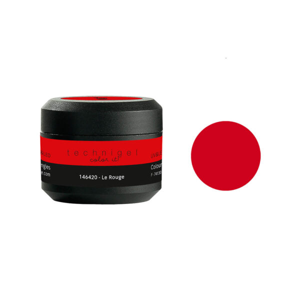 Coloured UV and LED nail gel Le Rouge