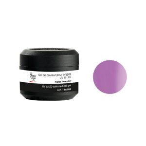 Coloured UV&LED nail gel happy lavender 5g