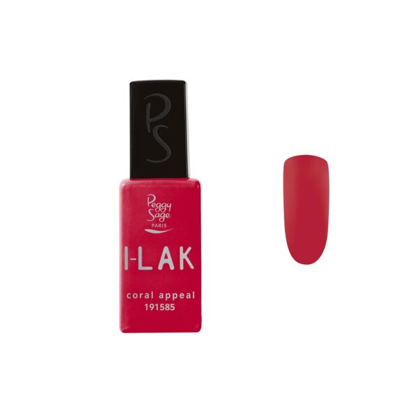 I-lAK soak off gel polish coral appeal - 11ml