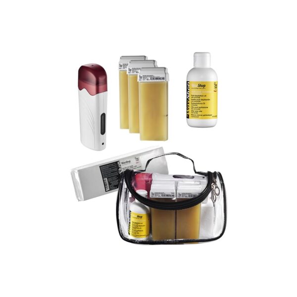 4-cartridge of warm depilatory wax kit