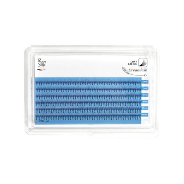 Peggy Sage Professional silk lashes - J 6D 0,10 7, 9, 11mm (6x44)
