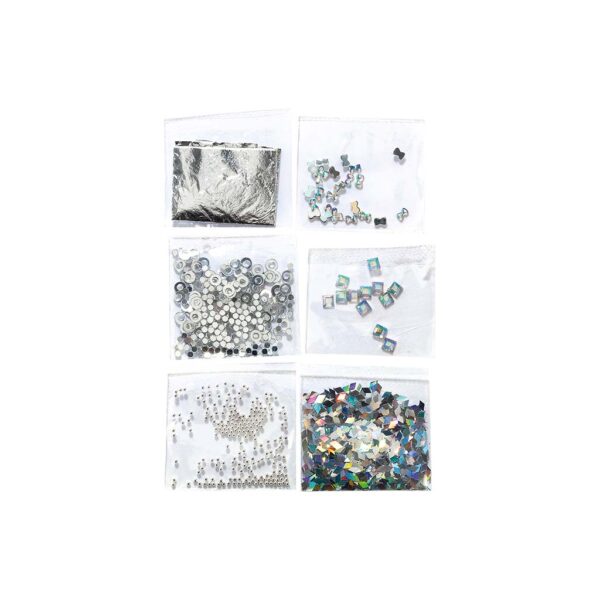 Peggy Sage Nail art mini kit - argent