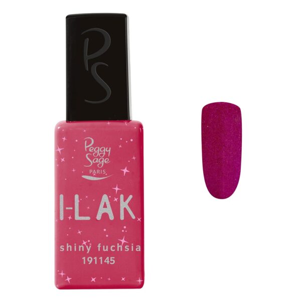 I-LAK soak off gel polish shiny fuchsia - 11ml