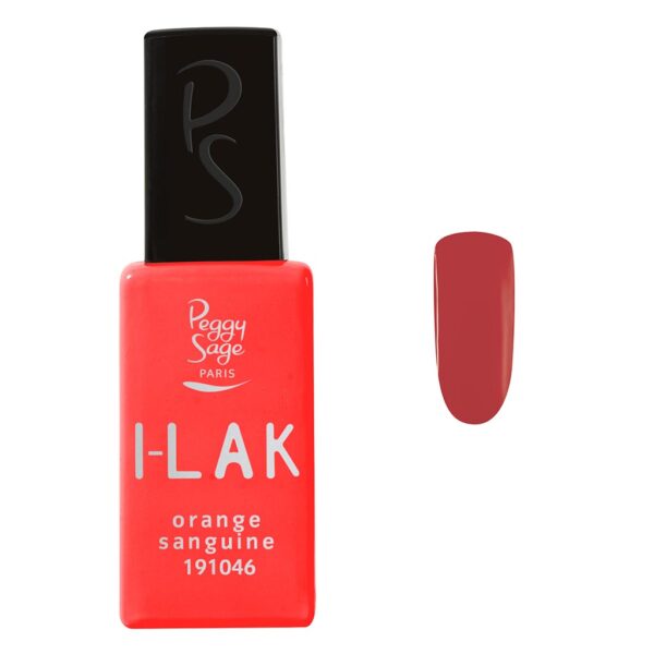 I-lAK soak off gel polish orange sanguine - 11ml