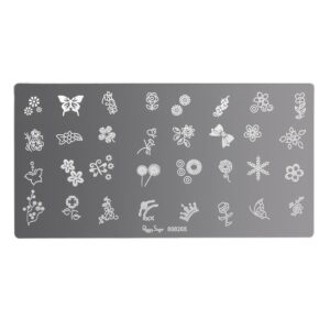 Nail art stamping plate 5