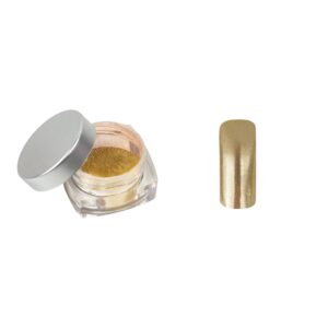 Nail pigments gold chrome effect 1g