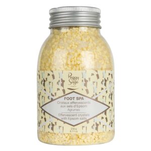 Effervescent crystals with Epsom salts - Citrus-bamboo 230g