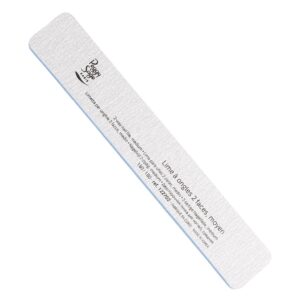 Peggy Sage 2-way rectangular nail file 180 180, zebra