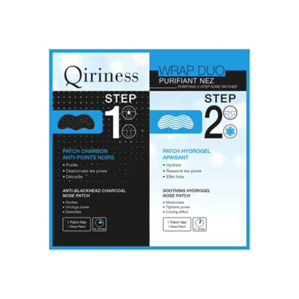 Qiriness Purifying 2-step Nose Patches 6gr
