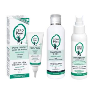 Patrice Mulato Anti-Lice Kit - Spray, Balm, Shampoo